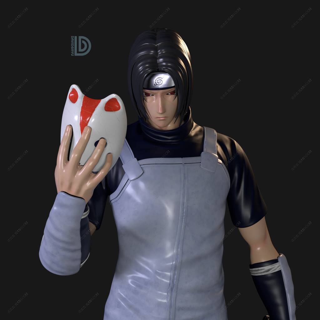 P站图纸印象馆 火影忍者 宇智波鼬 火影忍者 宇智波鼬