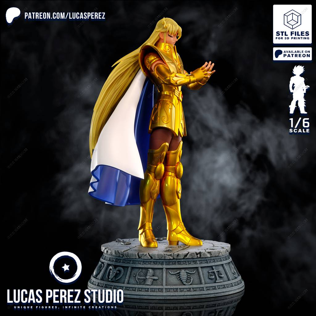 P站图纸印象馆 Lucas Perez 圣斗士星矢 沙加 Lucas Perez 圣斗士星矢 沙加