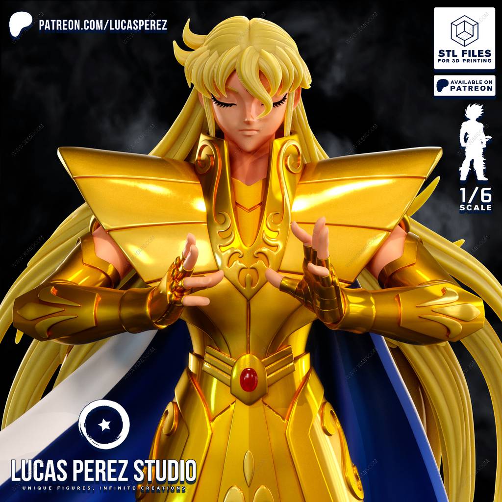 P站图纸印象馆 Lucas Perez 圣斗士星矢 沙加 Lucas Perez 圣斗士星矢 沙加