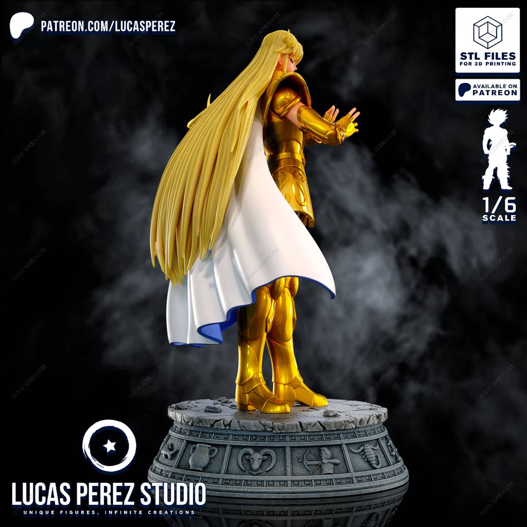 P站图纸印象馆 Lucas Perez 圣斗士星矢 沙加 Lucas Perez 圣斗士星矢 沙加