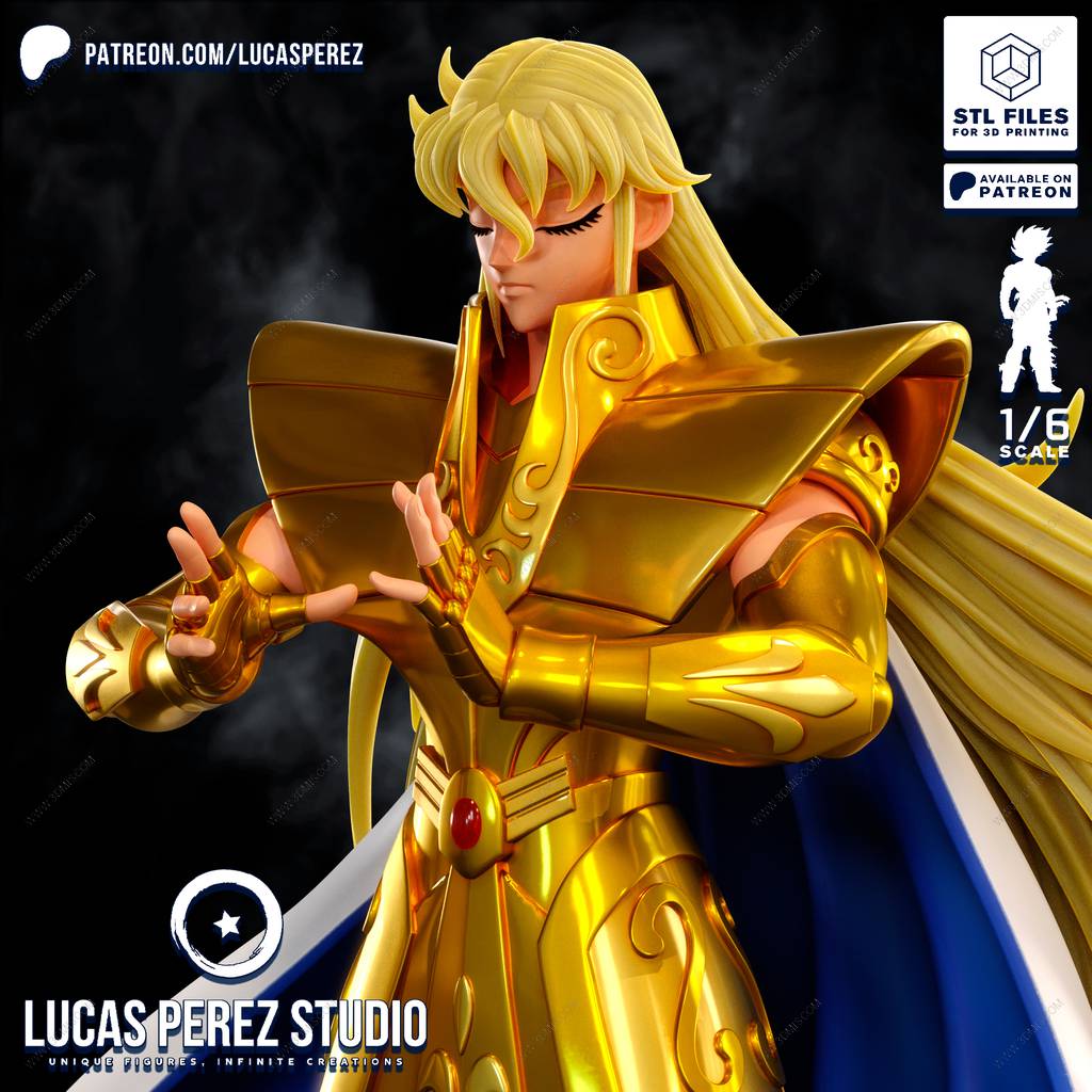 P站图纸印象馆 Lucas Perez 圣斗士星矢 沙加 Lucas Perez 圣斗士星矢 沙加