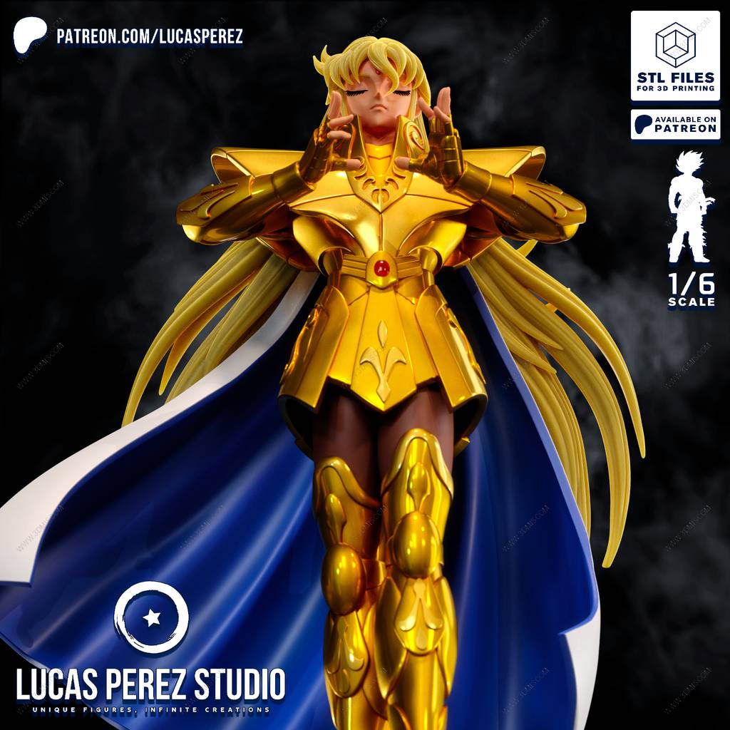 P站图纸印象馆 Lucas Perez 圣斗士星矢 沙加 Lucas Perez 圣斗士星矢 沙加