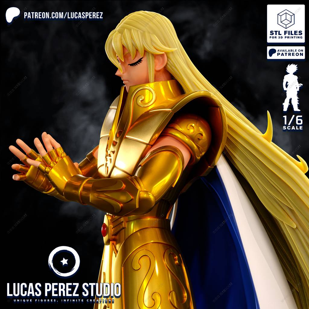 P站图纸印象馆 Lucas Perez 圣斗士星矢 沙加 Lucas Perez 圣斗士星矢 沙加