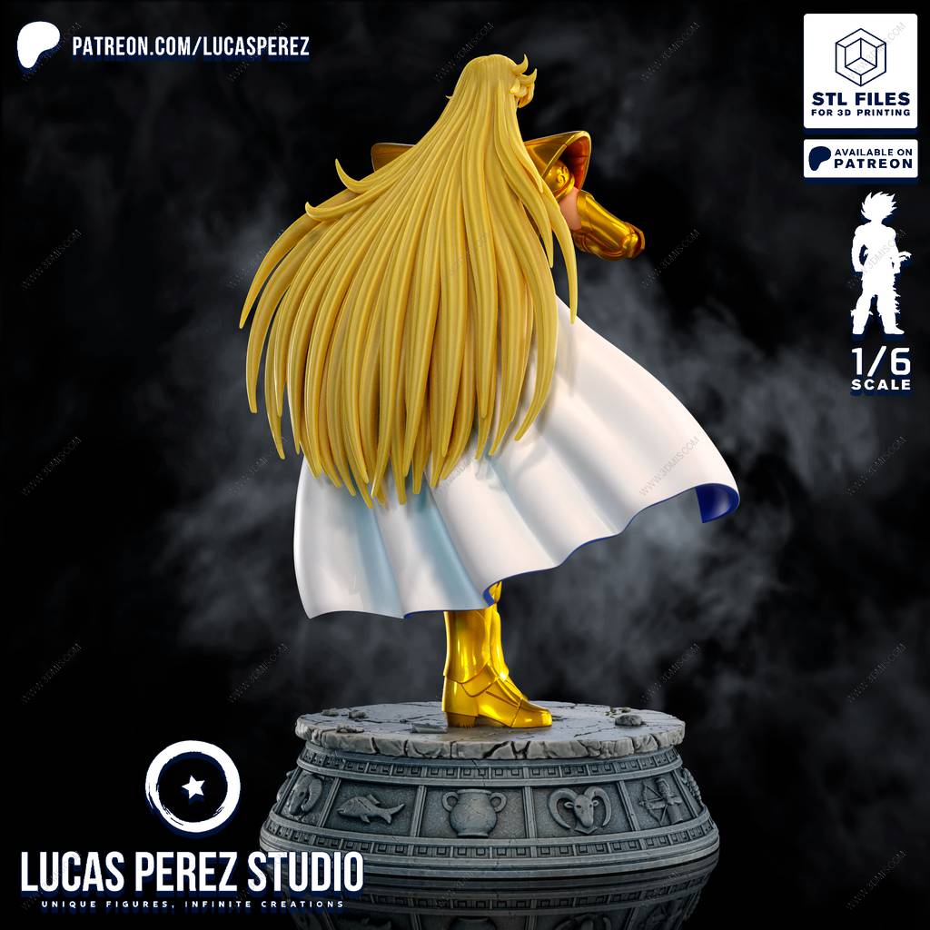 P站图纸印象馆 Lucas Perez 圣斗士星矢 沙加 Lucas Perez 圣斗士星矢 沙加