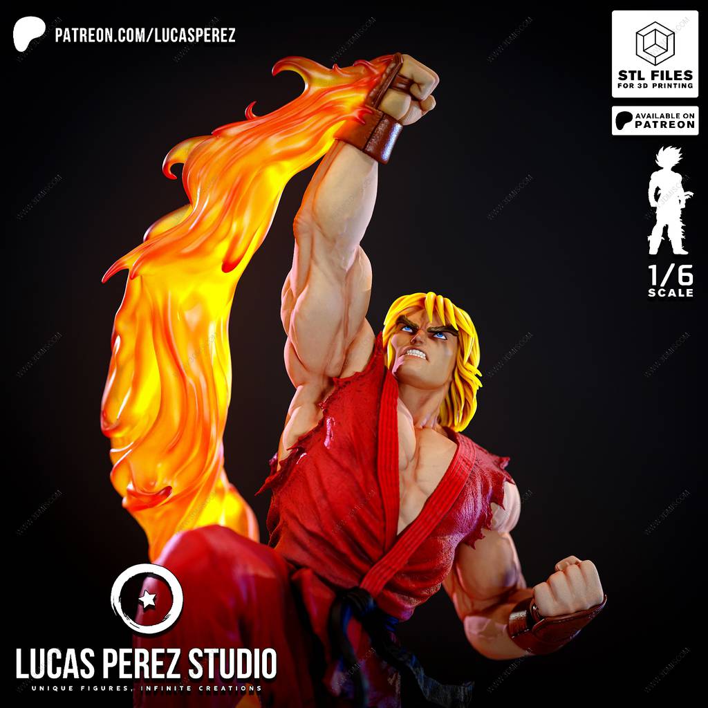 P站图纸印象馆 Lucas Perez 街头霸王 肯·马斯达斯 Lucas Perez 街头霸王 肯·马斯达斯