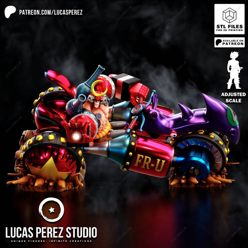 P站图纸印象馆 Lucas Perez 海贼王 弗兰奇 Lucas Perez 海贼王 弗兰奇