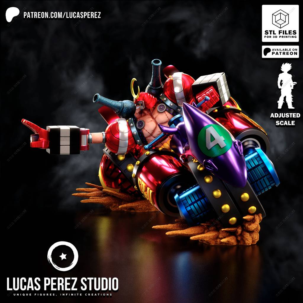 P站图纸印象馆 Lucas Perez 海贼王 弗兰奇 Lucas Perez 海贼王 弗兰奇