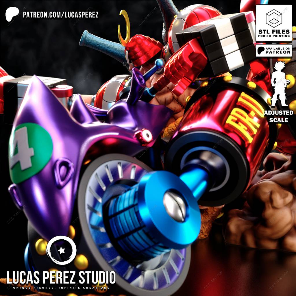 P站图纸印象馆 Lucas Perez 海贼王 弗兰奇 Lucas Perez 海贼王 弗兰奇