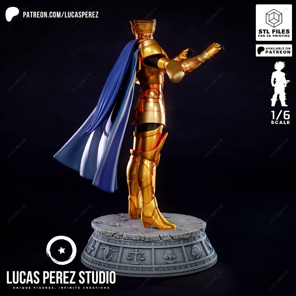 P站图纸印象馆 Lucas Perez 圣斗士星矢 撒加 Lucas Perez 圣斗士星矢 撒加