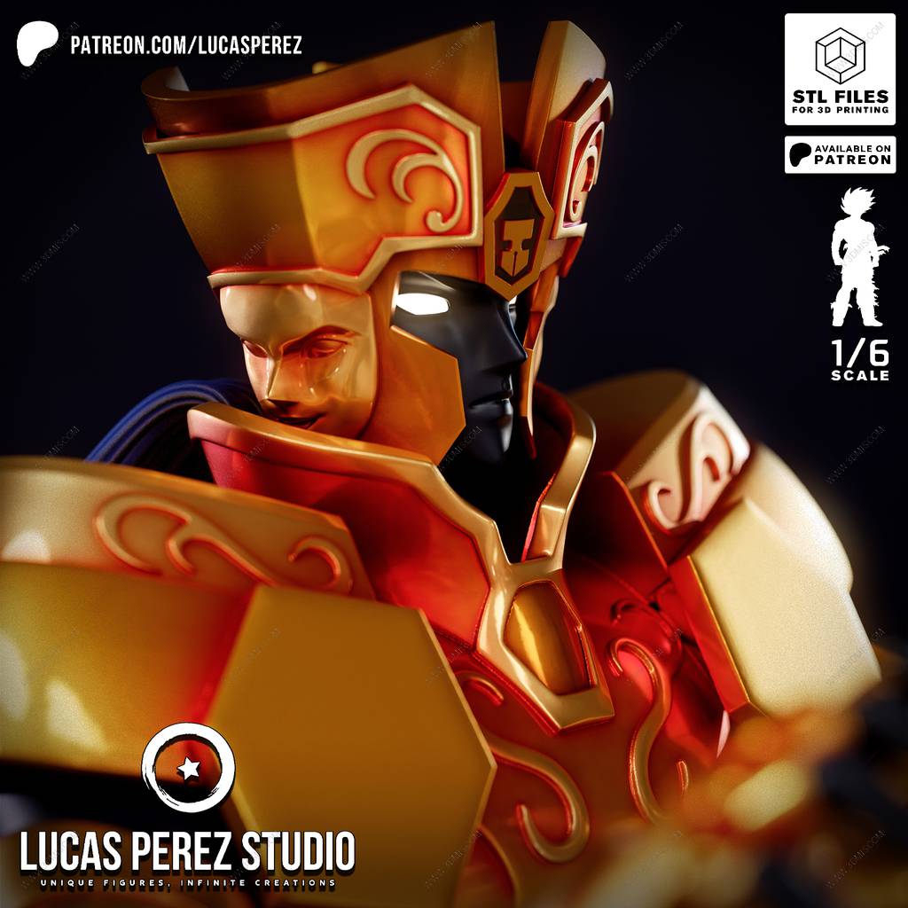 P站图纸印象馆 Lucas Perez 圣斗士星矢 撒加 Lucas Perez 圣斗士星矢 撒加