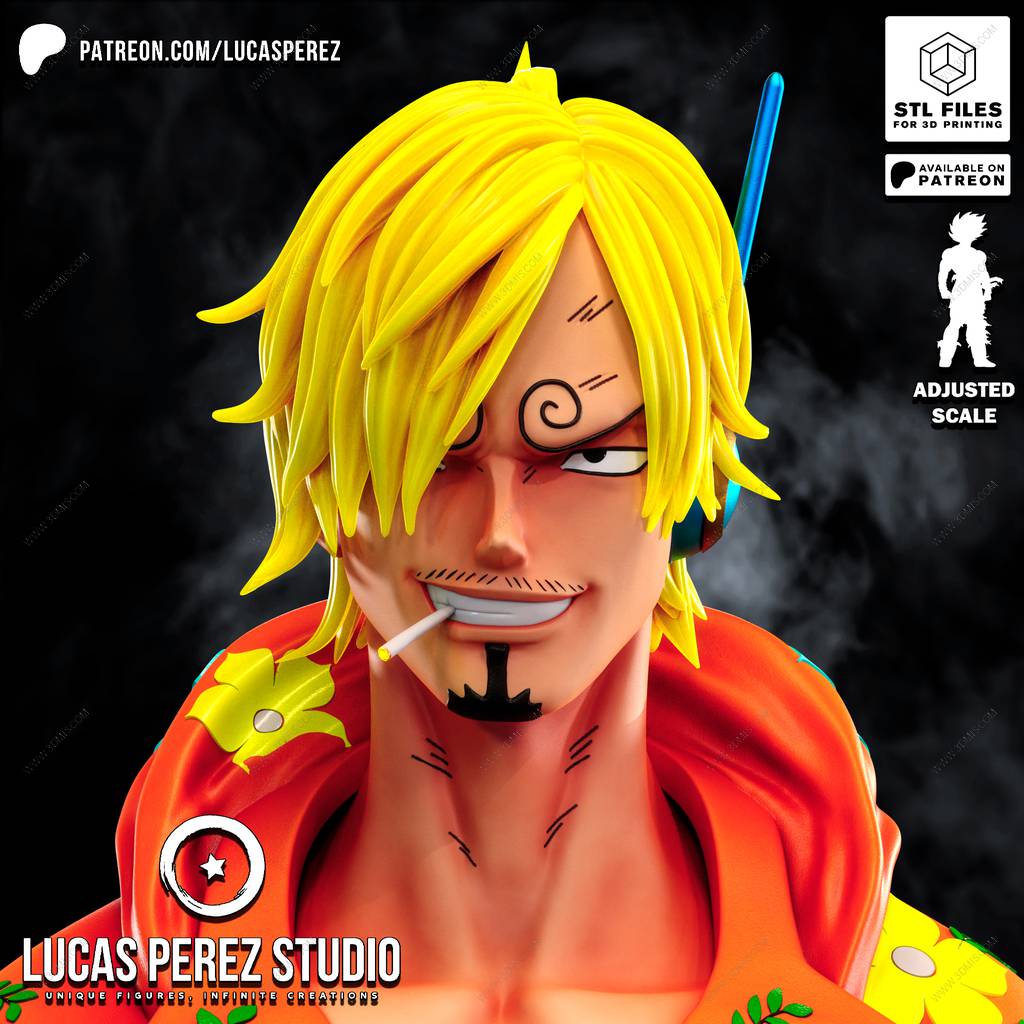 P站图纸印象馆 Lucas Perez 海贼王 山治 Lucas Perez 海贼王 山治