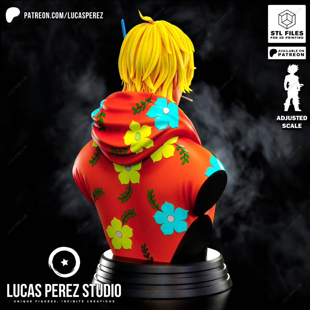 P站图纸印象馆 Lucas Perez 海贼王 山治 Lucas Perez 海贼王 山治