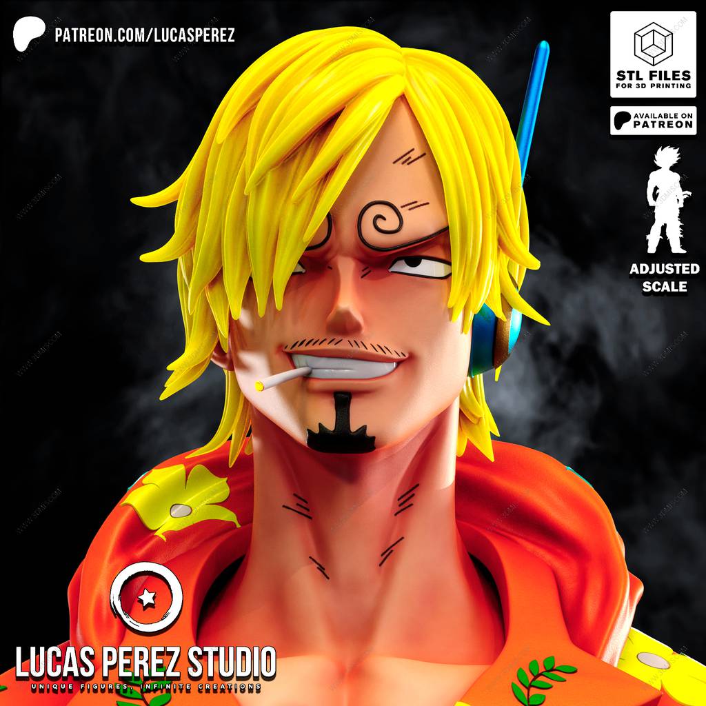 P站图纸印象馆 Lucas Perez 海贼王 山治 Lucas Perez 海贼王 山治