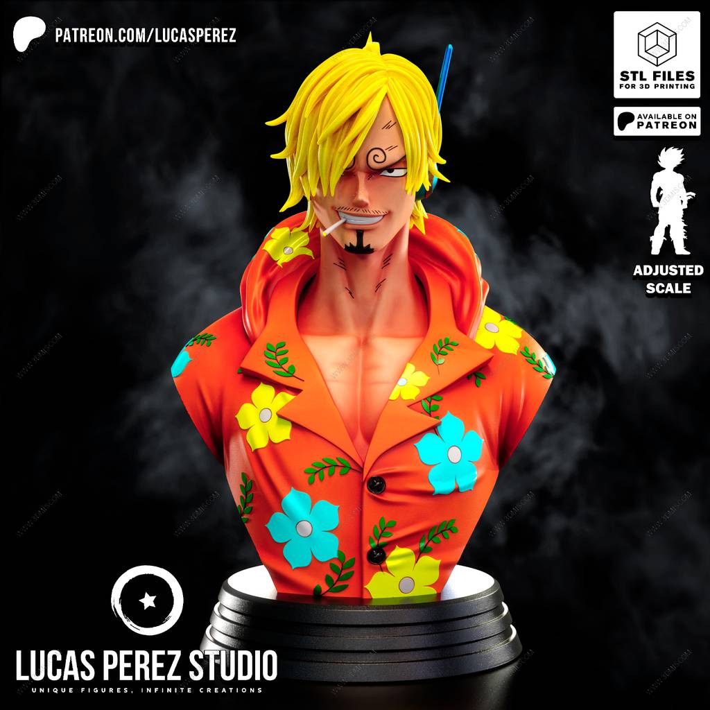 P站图纸印象馆 Lucas Perez 海贼王 山治 Lucas Perez 海贼王 山治