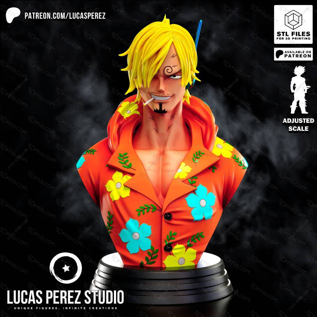 P站图纸印象馆 Lucas Perez 海贼王 山治 Lucas Perez 海贼王 山治