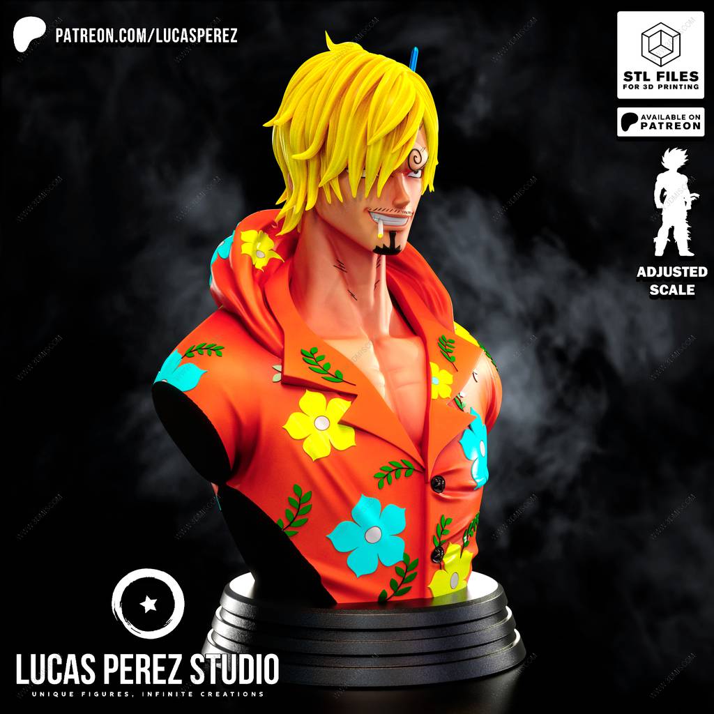 P站图纸印象馆 Lucas Perez 海贼王 山治 Lucas Perez 海贼王 山治