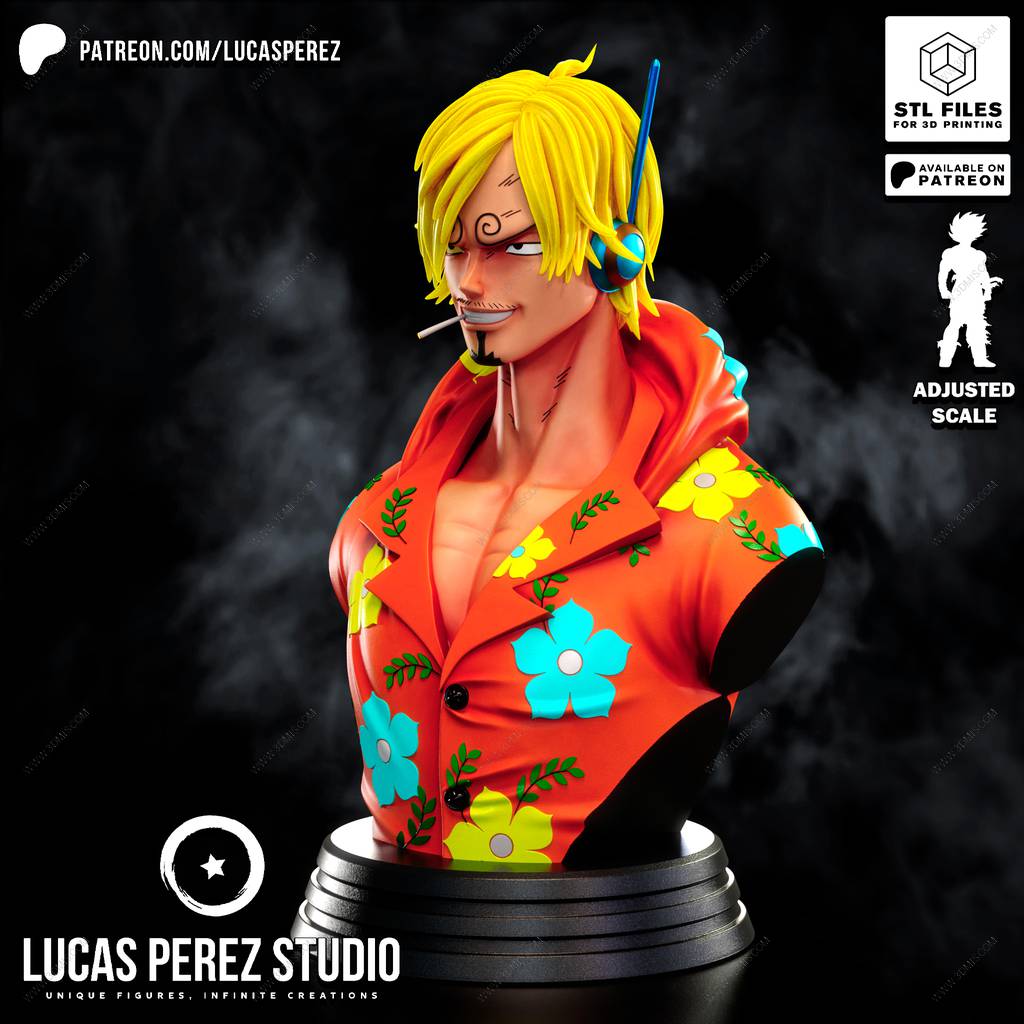 P站图纸印象馆 Lucas Perez 海贼王 山治 Lucas Perez 海贼王 山治