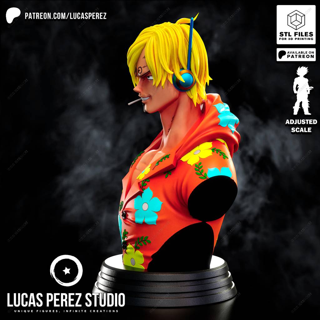 P站图纸印象馆 Lucas Perez 海贼王 山治 Lucas Perez 海贼王 山治