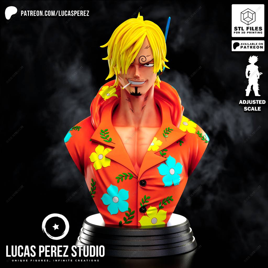 P站图纸印象馆 Lucas Perez 海贼王 山治 Lucas Perez 海贼王 山治