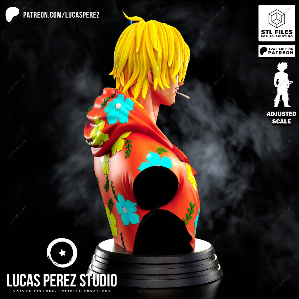 P站图纸印象馆 Lucas Perez 海贼王 山治 Lucas Perez 海贼王 山治