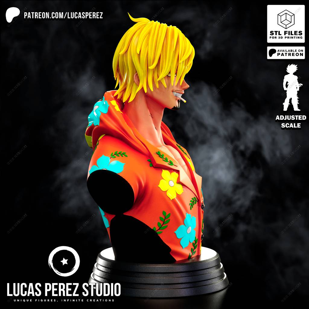 P站图纸印象馆 Lucas Perez 海贼王 山治 Lucas Perez 海贼王 山治