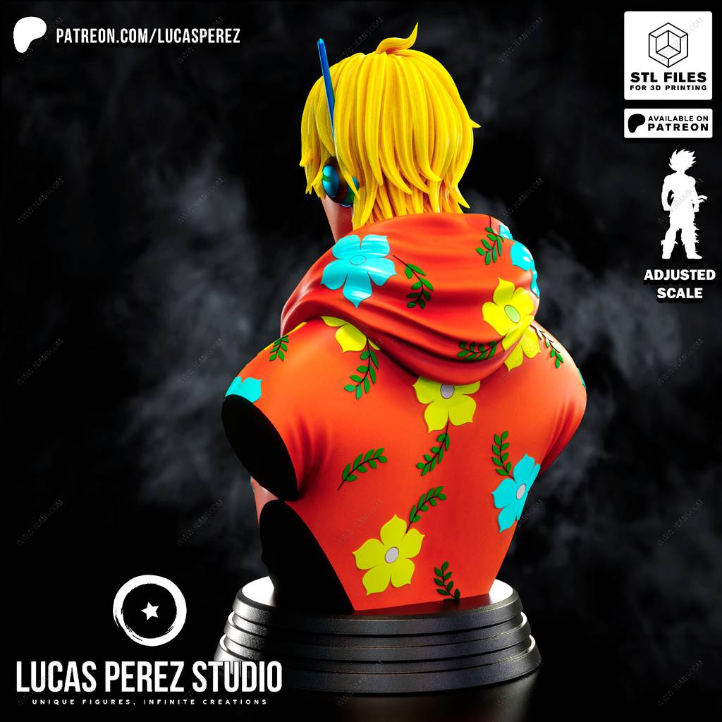 P站图纸印象馆 Lucas Perez 海贼王 山治 Lucas Perez 海贼王 山治