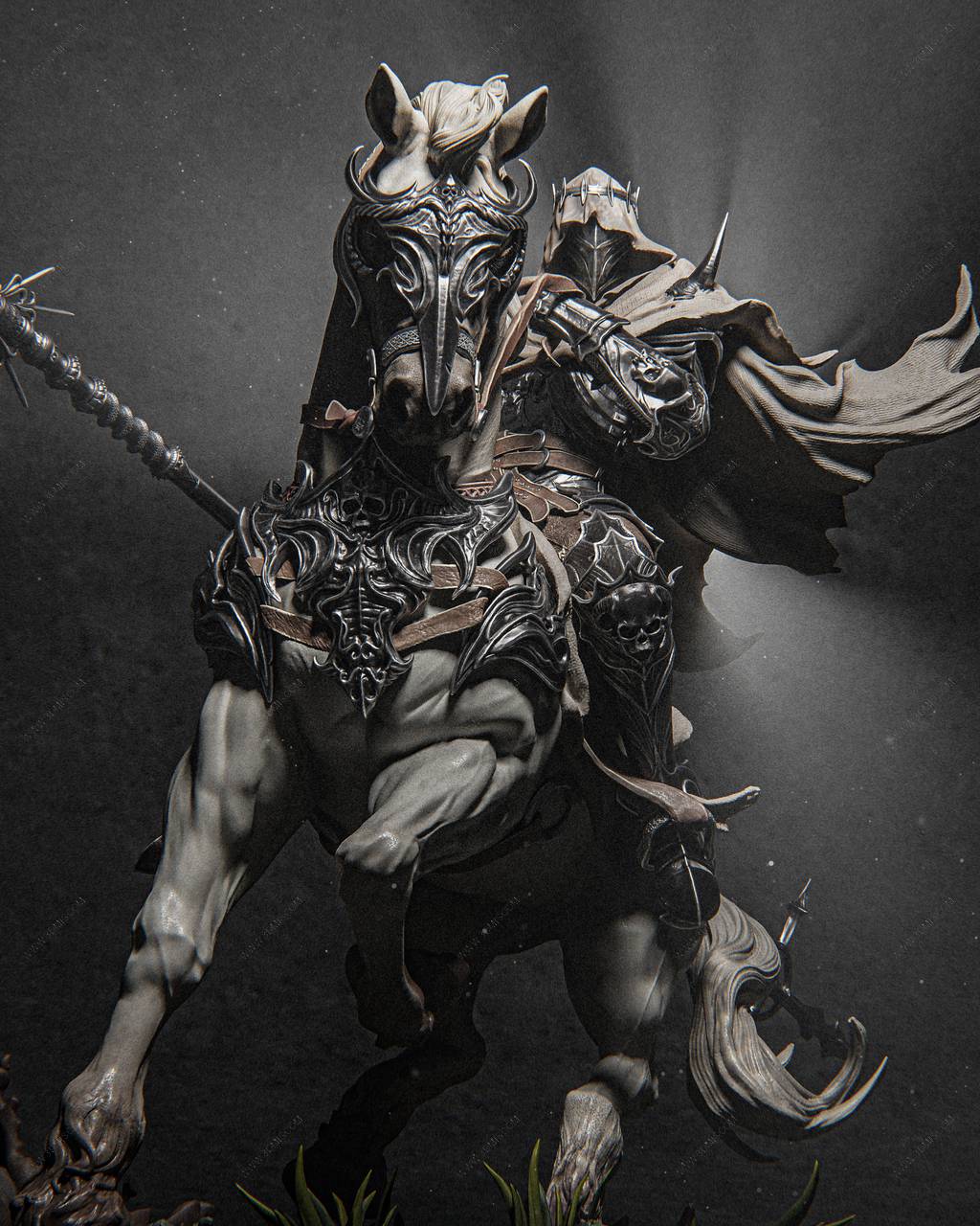 P站图纸印象馆 CA3D 骑士达瑞奥斯 CA3D 骑士达瑞奥斯