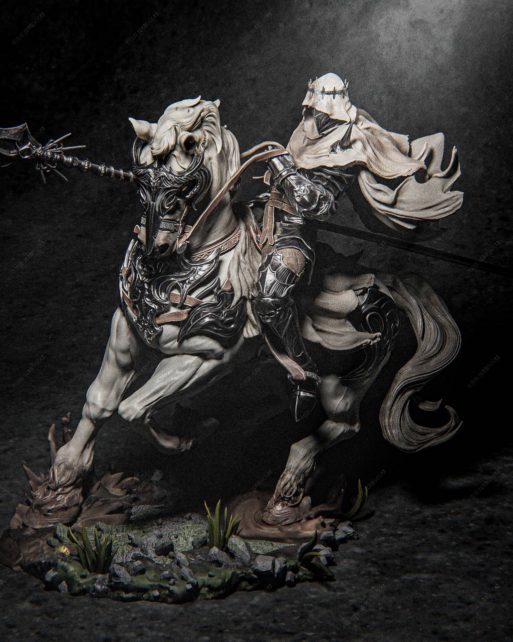 P站图纸印象馆 CA3D 骑士达瑞奥斯 CA3D 骑士达瑞奥斯