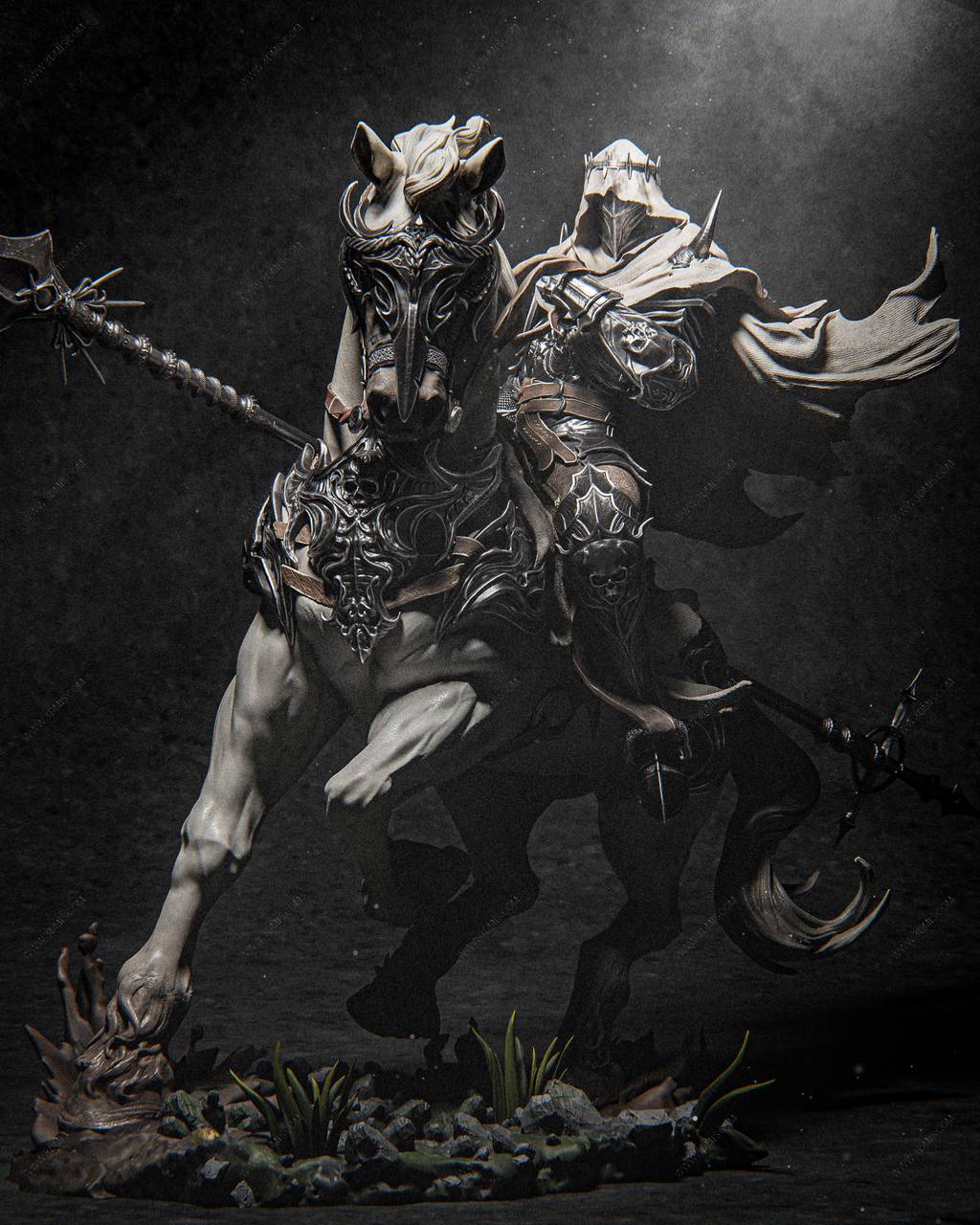 P站图纸印象馆 CA3D 骑士达瑞奥斯 CA3D 骑士达瑞奥斯