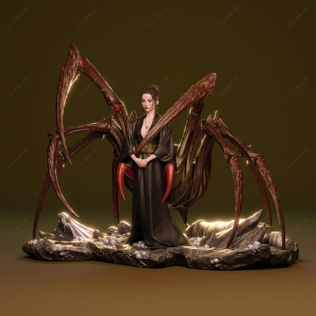 P站图纸印象馆 CA3D 黑神话:悟空 四妹 CA3D 黑神话:悟空 四妹