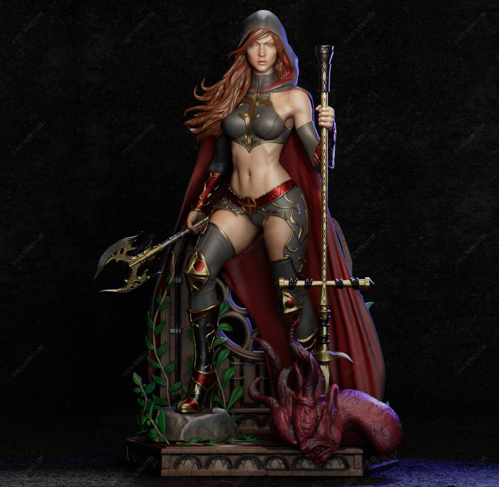 P站图纸印象馆 CA3D 正义之矛 玛达琳娜 CA3D 正义之矛 玛达琳娜