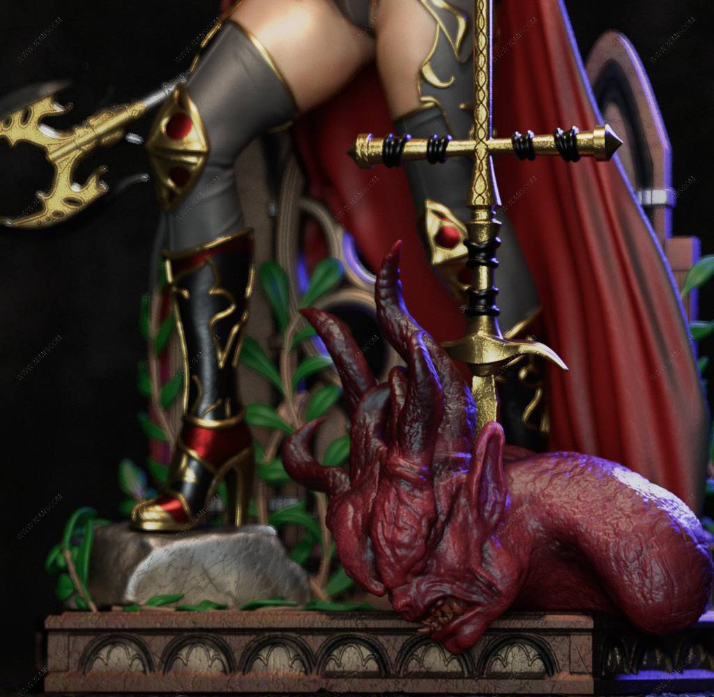 P站图纸印象馆 CA3D 正义之矛 玛达琳娜 CA3D 正义之矛 玛达琳娜