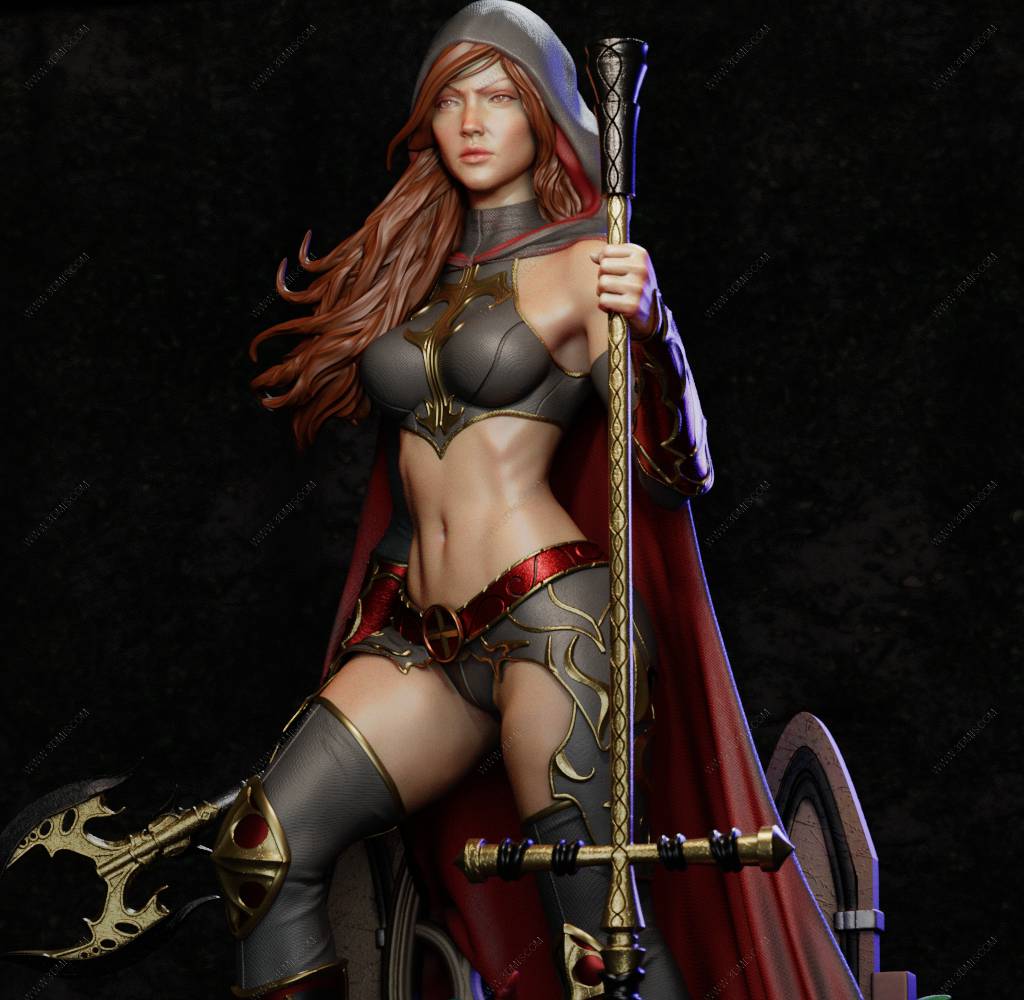 P站图纸印象馆 CA3D 正义之矛 玛达琳娜 CA3D 正义之矛 玛达琳娜