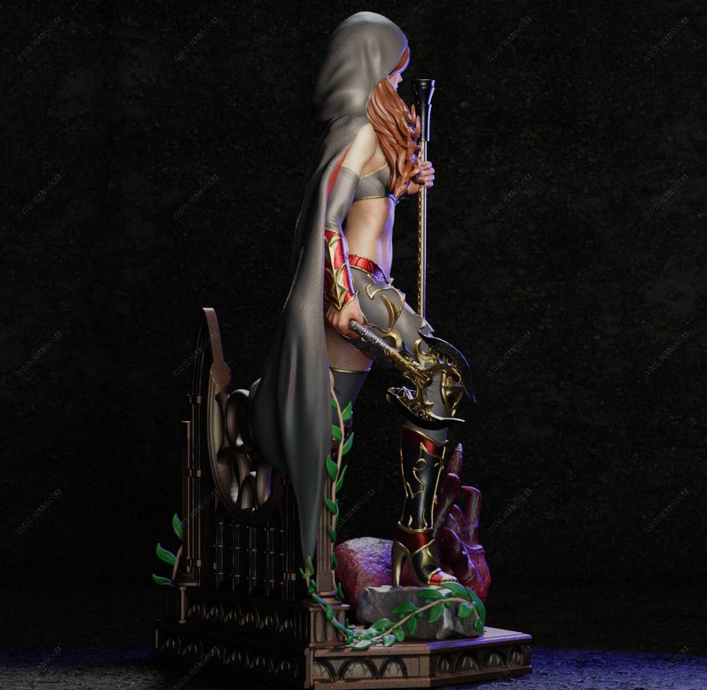 P站图纸印象馆 CA3D 正义之矛 玛达琳娜 CA3D 正义之矛 玛达琳娜