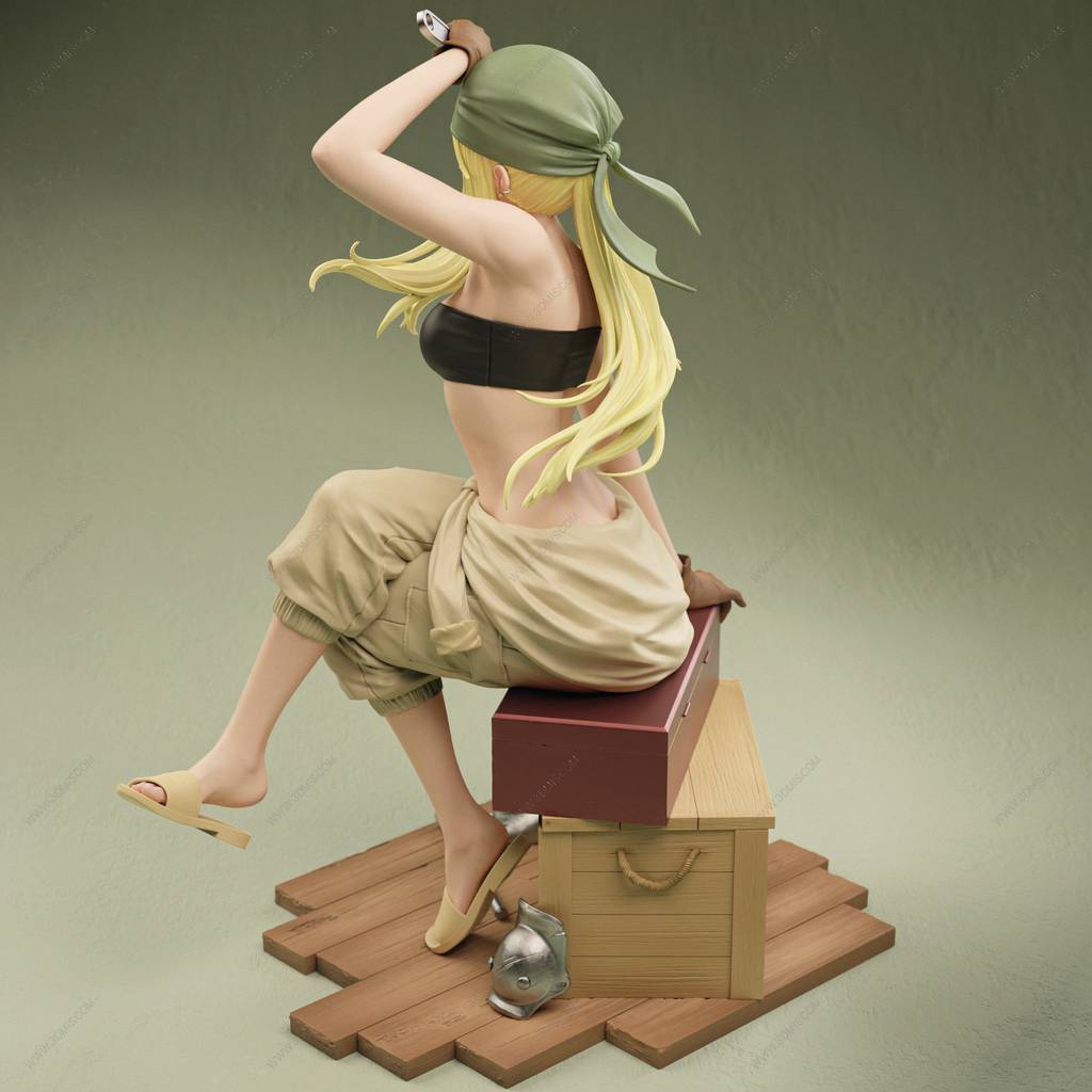 P站图纸印象馆 CA3D 钢之炼金术师 温莉·洛克贝尔 CA3D 钢之炼金术师 温莉·洛克贝尔