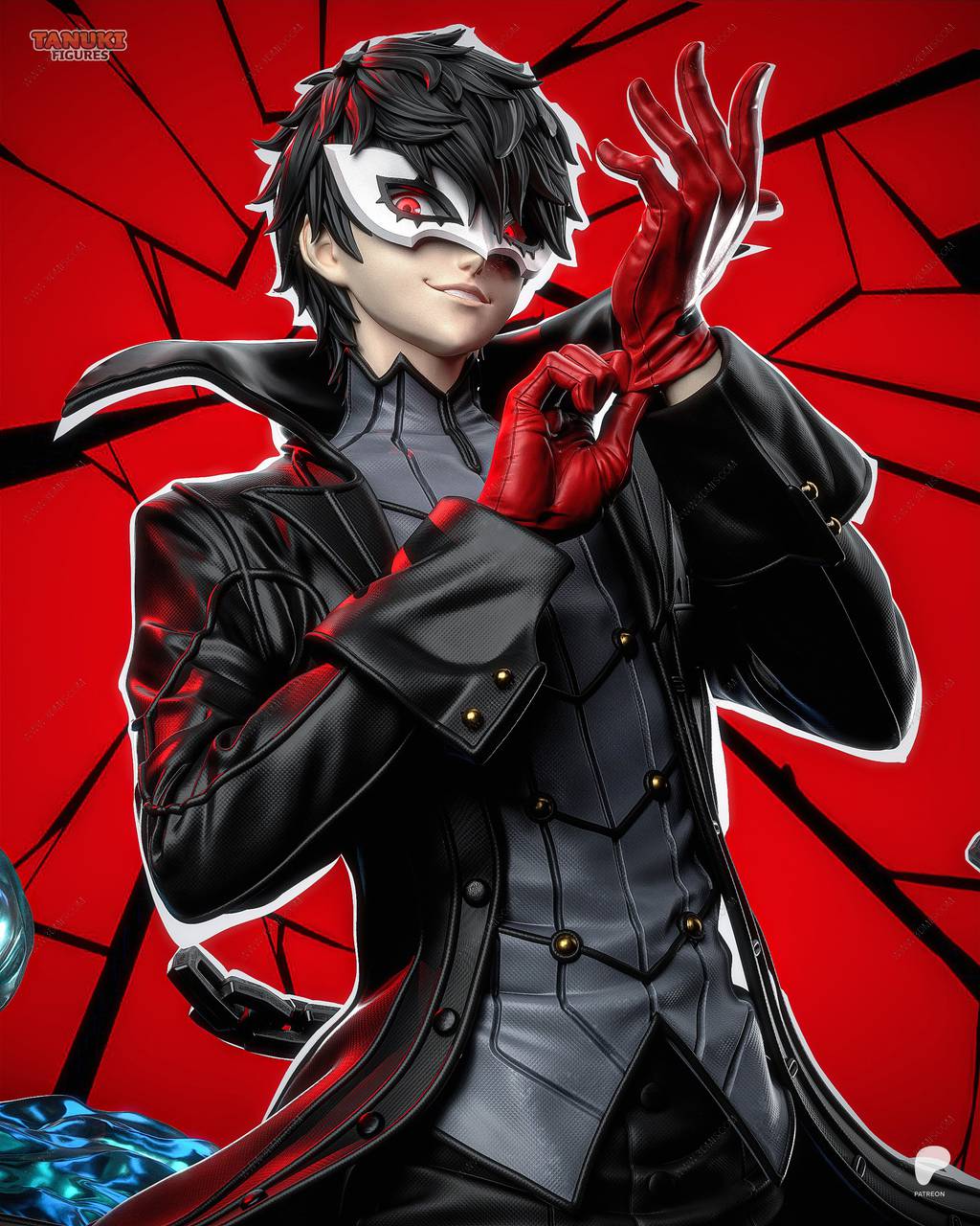 P站图纸印象馆 Tanuki Figures 女神异闻录 雨宫莲 Tanuki Figures 女神异闻录 雨宫莲