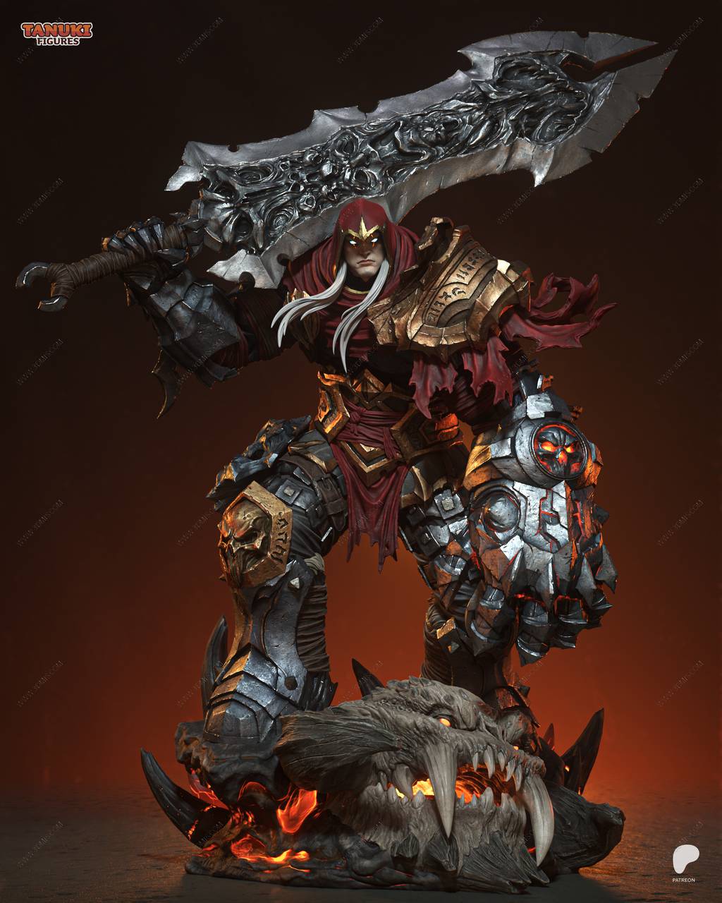 P站图纸印象馆 Tanuki Figures 暗黑血统 战争 Tanuki Figures 暗黑血统 战争