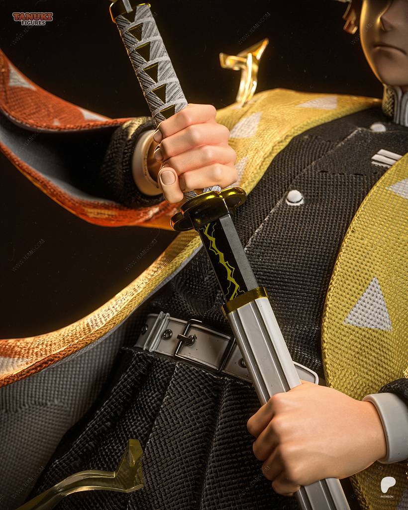 P站图纸印象馆 Tanuki Figures 鬼灭之刃 我妻善逸 Tanuki Figures 鬼灭之刃 我妻善逸