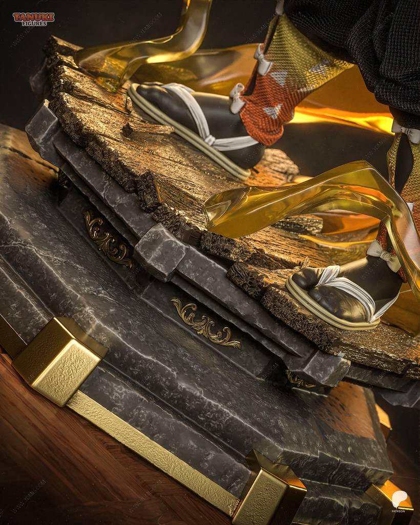 P站图纸印象馆 Tanuki Figures 鬼灭之刃 我妻善逸 Tanuki Figures 鬼灭之刃 我妻善逸