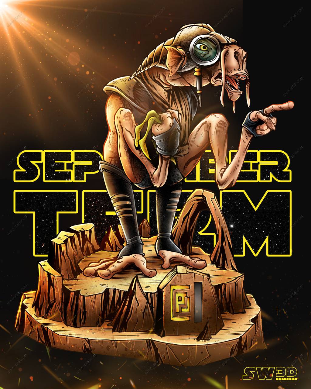 P站图纸印象馆 SW3D 星球大战 塞布巴 SW3D 星球大战 塞布巴