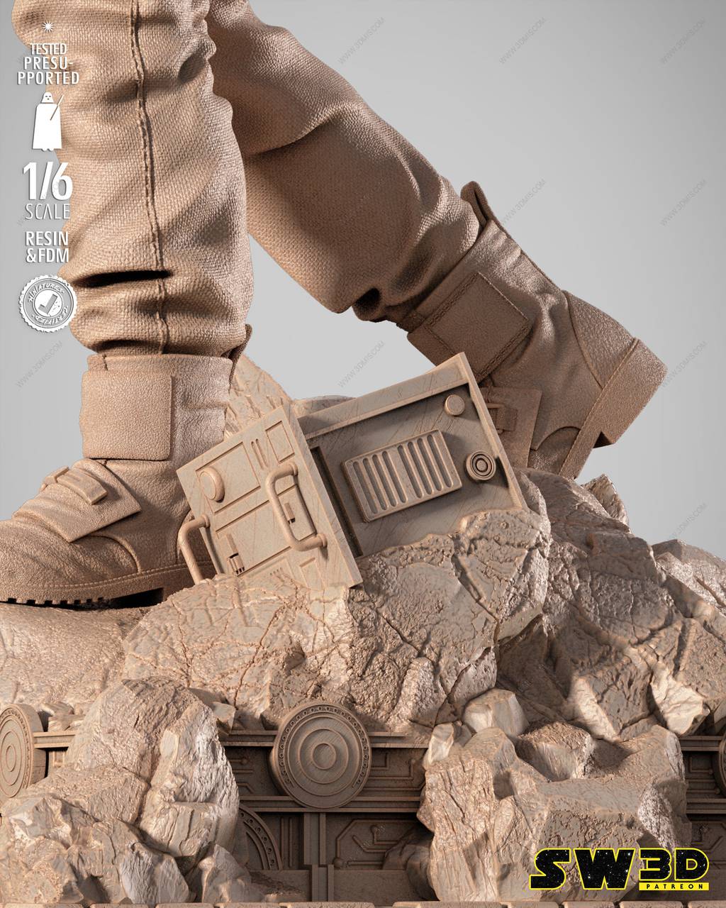 P站图纸印象馆 SW3D 星球大战 卡西安·安多 SW3D 星球大战 卡西安·安多