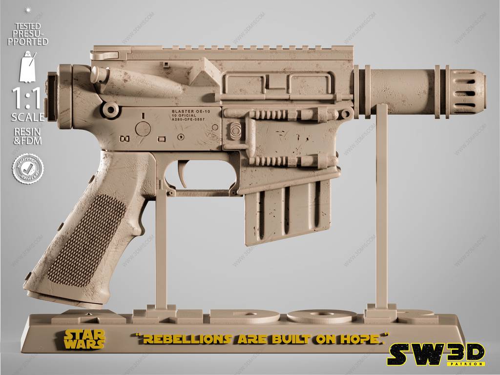 P站图纸印象馆 SW3D 星球大战 爆能科技A280-CFE SW3D 星球大战 爆能科技A280-CFE