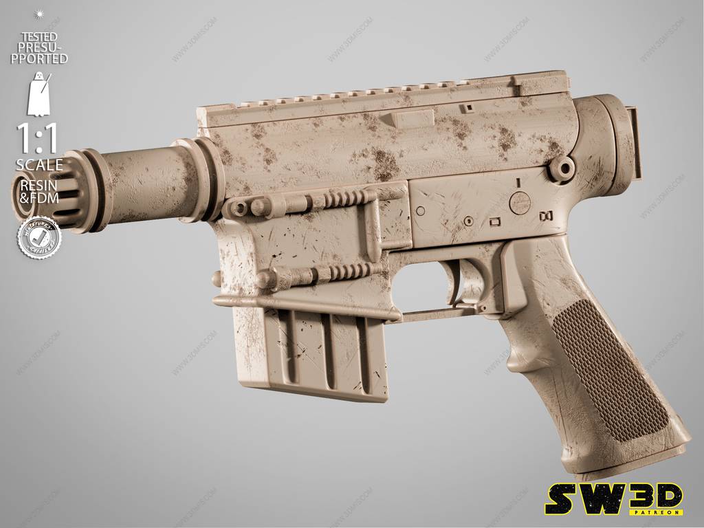 P站图纸印象馆 SW3D 星球大战 爆能科技A280-CFE SW3D 星球大战 爆能科技A280-CFE