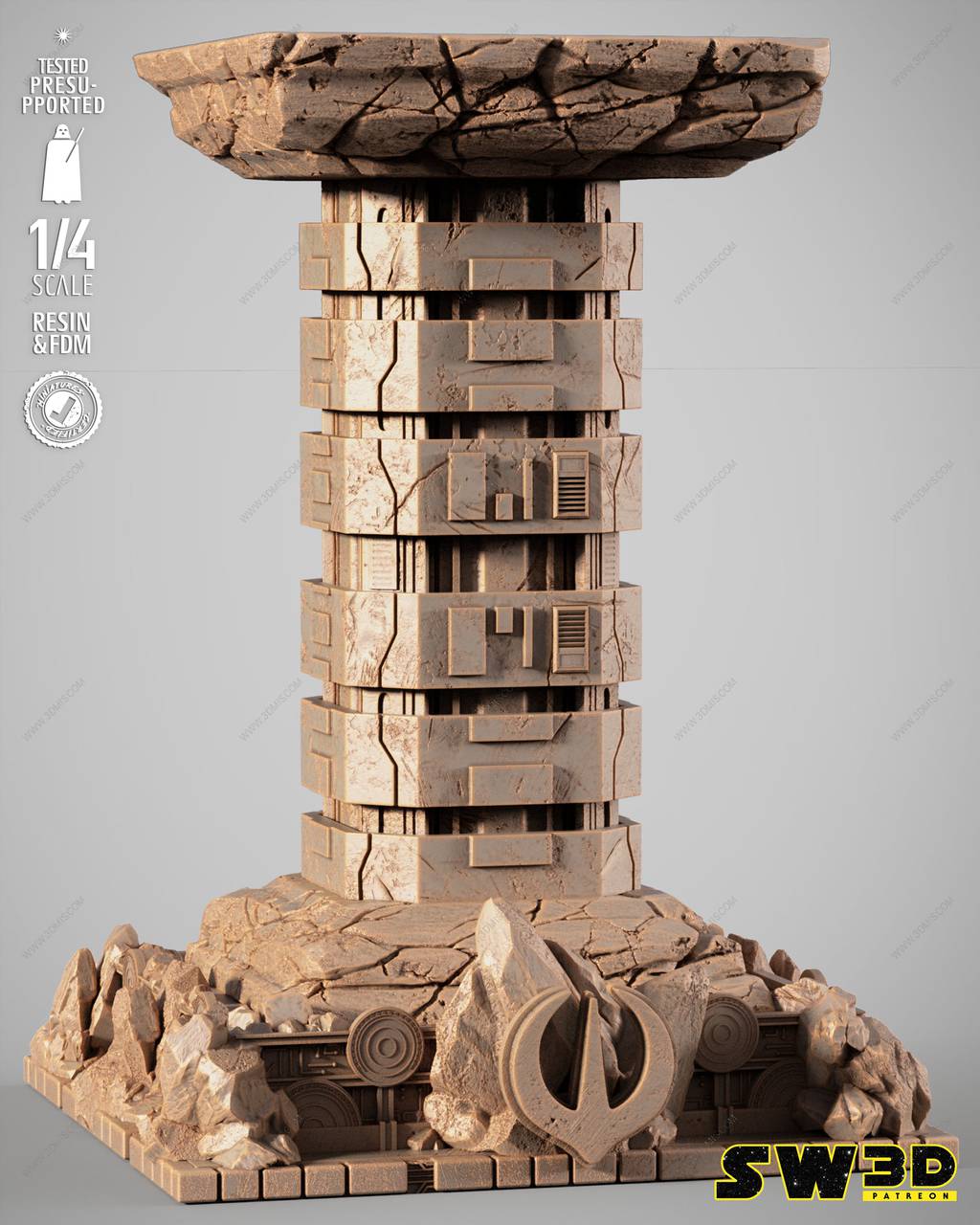 P站图纸印象馆 SW3D 星球大战 卡西安·安多 SW3D 星球大战 卡西安·安多