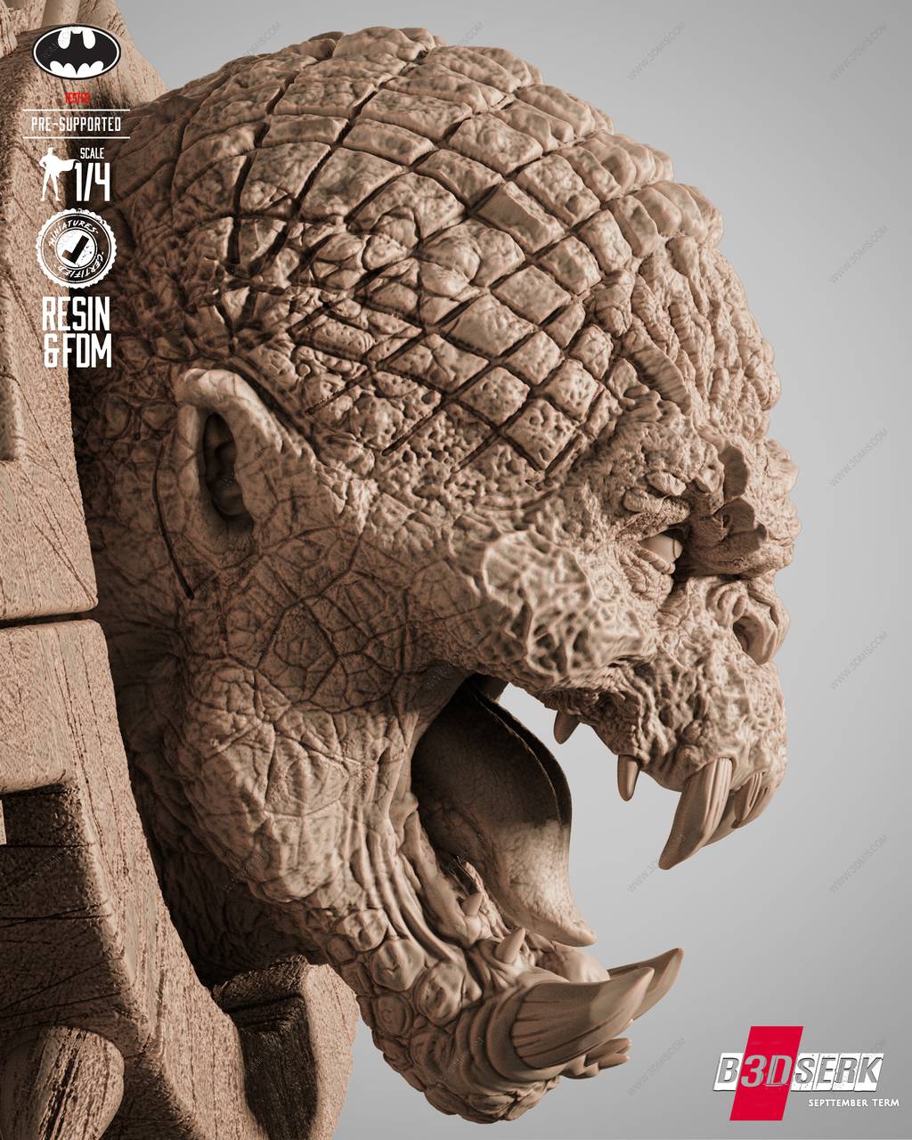 P站图纸印象馆 B3DSERK DC漫画 杀手鳄 B3DSERK DC漫画 杀手鳄