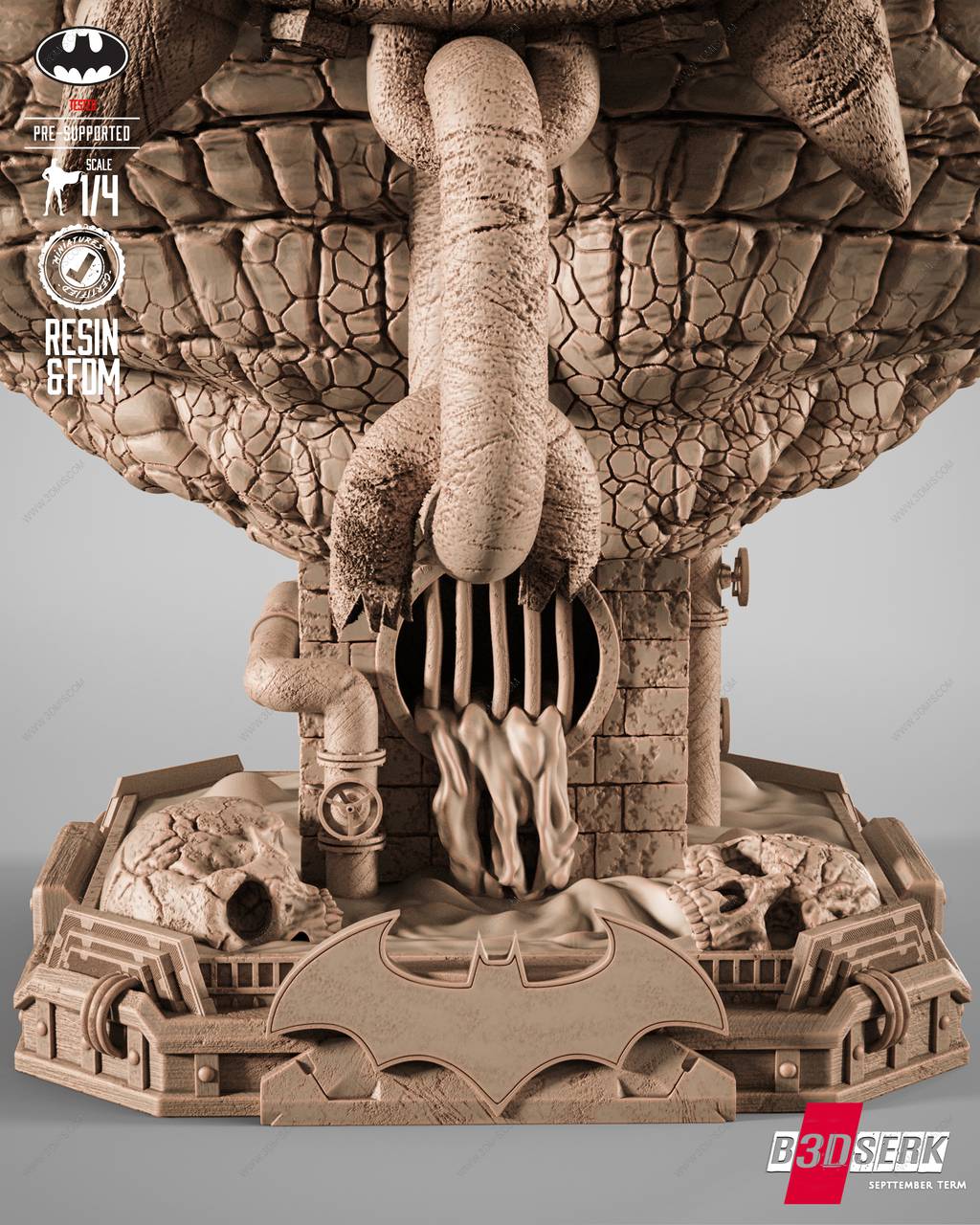 P站图纸印象馆 B3DSERK DC漫画 杀手鳄 B3DSERK DC漫画 杀手鳄