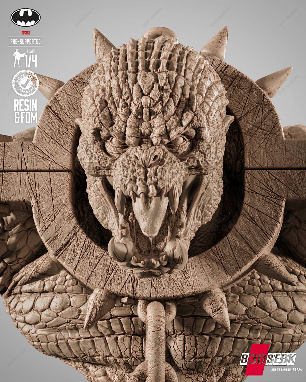 P站图纸印象馆 B3DSERK DC漫画 杀手鳄 B3DSERK DC漫画 杀手鳄