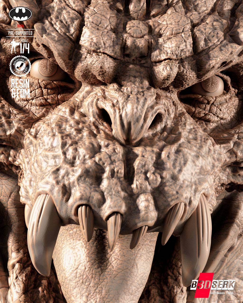 P站图纸印象馆 B3DSERK DC漫画 杀手鳄 B3DSERK DC漫画 杀手鳄