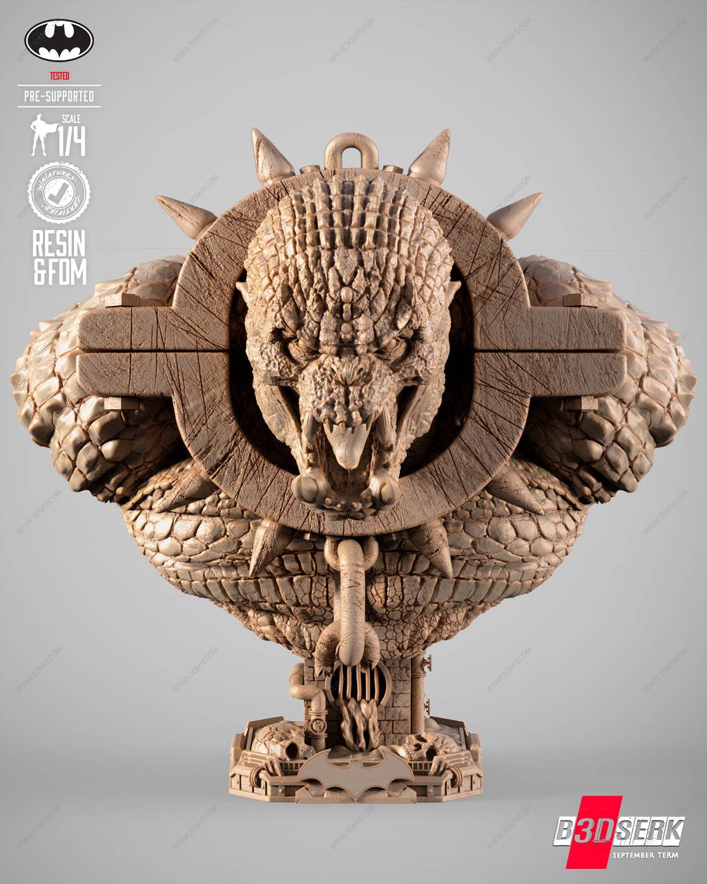 P站图纸印象馆 B3DSERK DC漫画 杀手鳄 B3DSERK DC漫画 杀手鳄