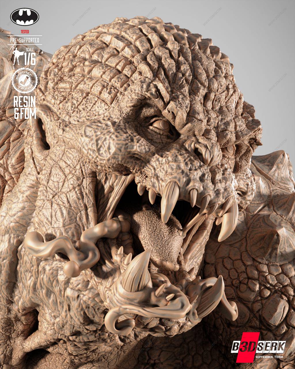 P站图纸印象馆 B3DSERK DC漫画 杀手鳄 B3DSERK DC漫画 杀手鳄